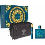 Versace Eros Подаръчен комплект, парфюмна вода 100ml + парфюмна вода 10ml + козметични чанта, мъже