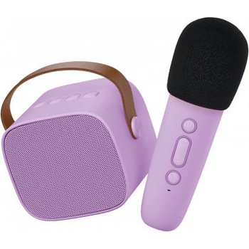 Lalarma Bluetooth Karaoke set Mikrofón a Reproduktor Purple