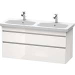Duravit DuraStyle - Шкафче за умивалник 61x123x45 см, 2 чекмеджета, лъскаво бяло DS649802222 (DS649802222)