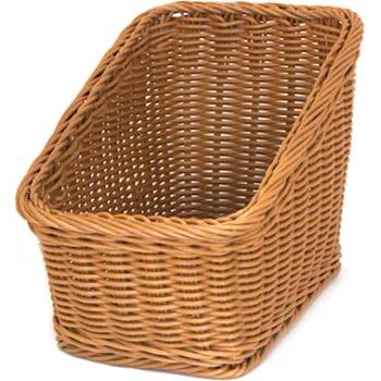 Image 1 of Jin bo yang GCC-Водоустойчив панер правоъгълен за франзели 25x17x13x22cm КАФЯВ (674036B-O (014074)