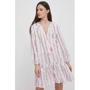 Pepe Jeans Ленена рокля DEBBIE (PL953497)