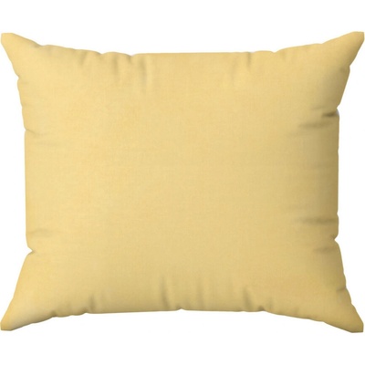 Eurofirany NOVA so saténovým leskom žltý žltá Bavlnený satén 70 x 90 cm