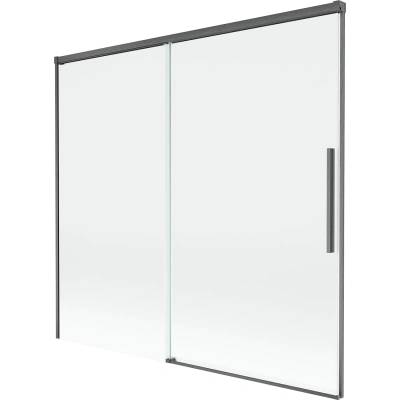 Mexen Rox двукрилен плъзгащ се екран за вана 170 x 150 см, прозрачен, (8C9-170-001-66-00)