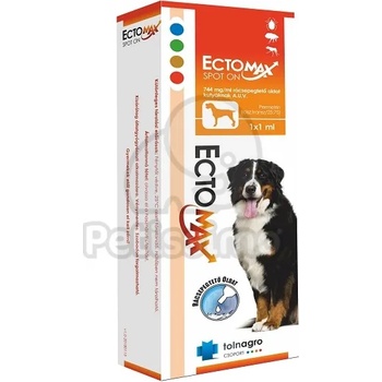 Ectomax Spot On капков разтвор за кучета A. U. V. 1 x 1 мл