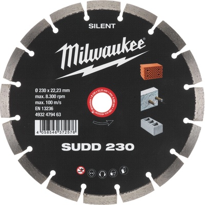 Milwaukee Tichý diamantový kotúč 230 mm 4932479463