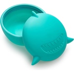 Melii Silicone Bowl with Lid кутия за закуска Shark 350ml
