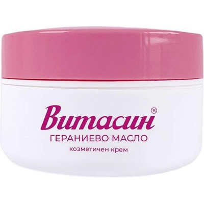 Vitassin Успокояващ и хидратиращ крем с гераниево масло, 100 ml