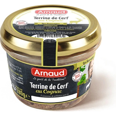 Arnaud Terrine de Cerf au Cognac Terina z diviny s koňakom 180 g