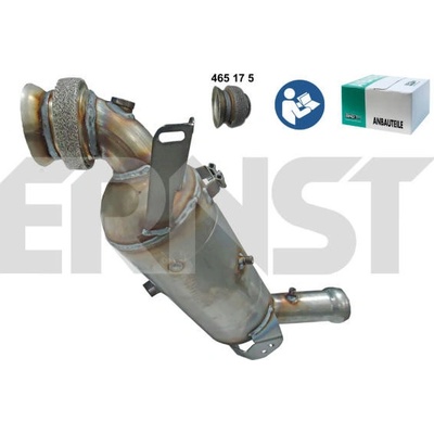 Filtr pevnych castic, vyfukovy system ERNST 910156
