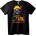 NOONEBRAND Тениска Naruto Halloween Ужас - S, Black