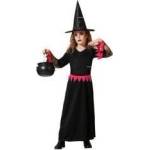 BigBuy Carnival Маскировъчен костюм за деца Розов Вещица Halloween Размер 3-4 години
