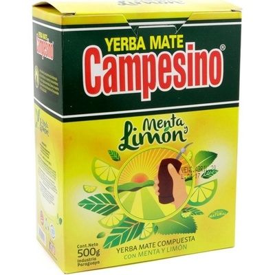 Campesino Čaj Yerba Maté menta limon 500 g