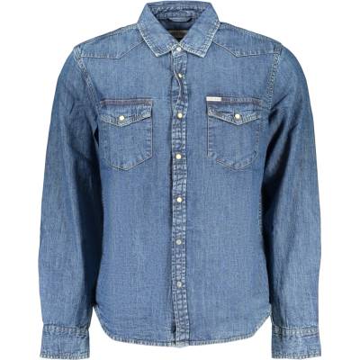 Guess Jeans pánská košeľa modrá