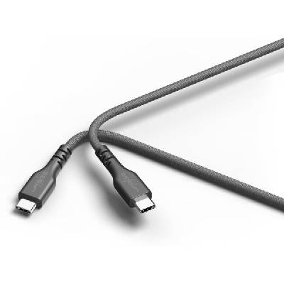 uRage Кабел USB uFlex, USB-C - USB-C, 3 m, черен (HAMA-219821)