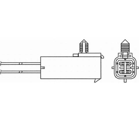 Lambda sonda NGK OZA28-C3