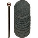Řezné kotouče pr. 22x0,8 mm sada 10 ks + trn