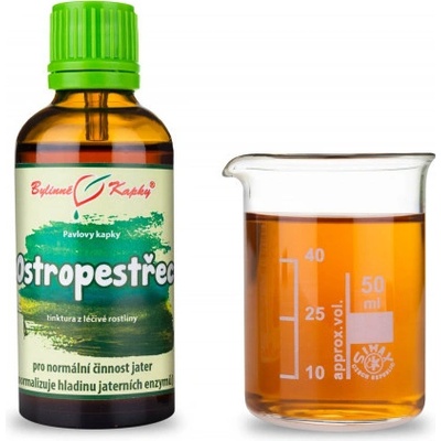 Bylinné kapky Pestrec bylinné kvapky tinktúra 50 ml