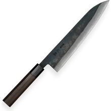 nůž Gyuto / Chef 210 mm - KIYA Suminagashi Kurouchi Damascus 11 layers Kiya SXL3-129