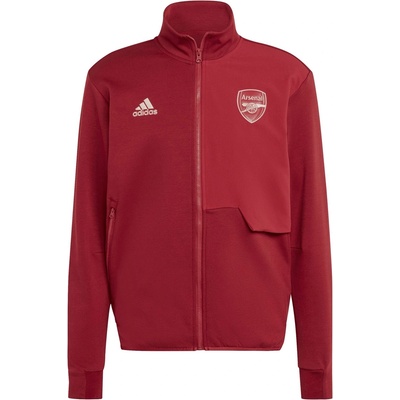 adidas Яке Adidas Arsenal Anthem Jacket 2023 2024 Adults - Craft red