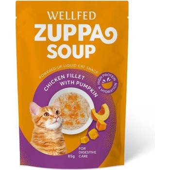 PETINTEREST Wellfed Zuppa Soup Chicken and Pumpkin Супа за котки с пиле и тиква 85gr