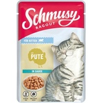 Schmusy Ragout Kitten консерви пуйка в сос 100 г