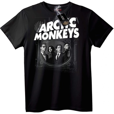 NOONEBRAND Тениска Arctic Monkeys Официална - XS, White