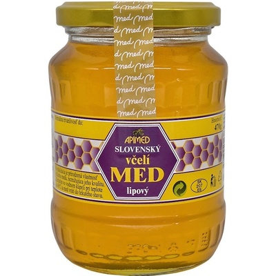 Apimed Lipový včelí Med 470 g