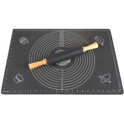 Ruhhy 23760 Silikonový vál 70x50 cm s válečkem – Zboží Dáma