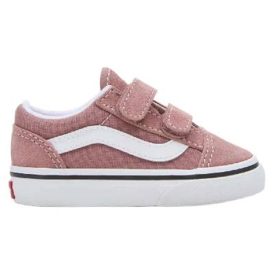 Маратонки Vans Old Skool V Toddler Trainers - Pink (Withered Rose)