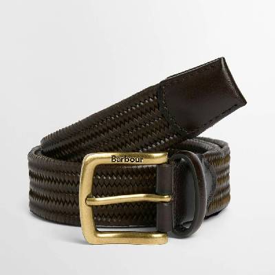 Barbour Stretch Leather Belt