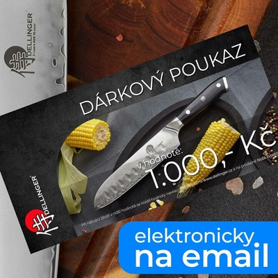 Dellinger Elektronický poukaz v hodnotě 1.000 Kč