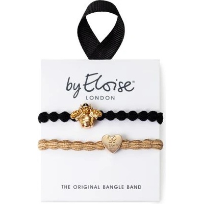 By Eloise London Set The Golden Bee ластик за коса