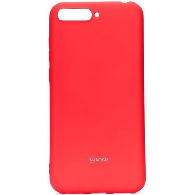Roar Силиконов Калъф за Huawei Y6 2018, Roar Color Case, Червен (5901737903495)