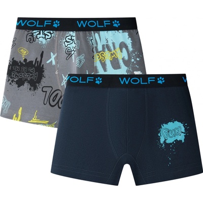 Wolf chlapecké boxerky L2582 mix – Zboží Dáma