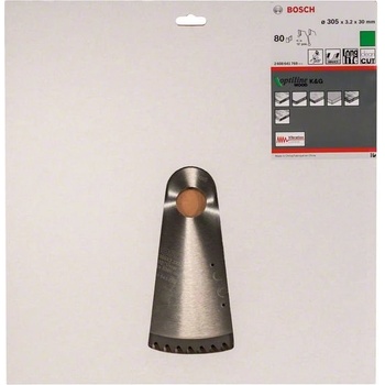 Bosch Optiline Wood, 305 mm, 80 zubov, b1 3,2 mm