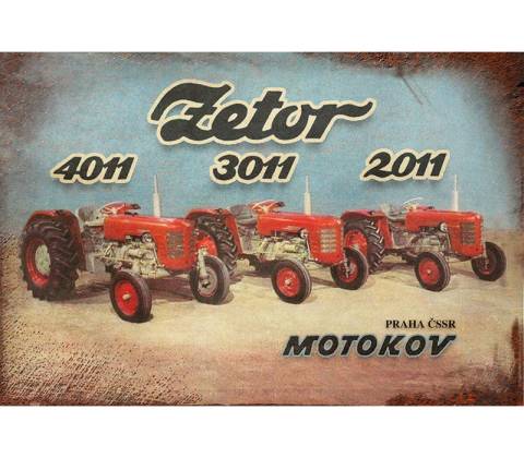 Ceduľa Zetor