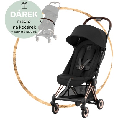 Cybex Coya Rose Gold Sepia Black 2023