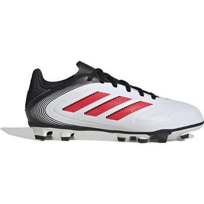Adidas Юношески футболни бутонки Adidas Copa Pure 3 Club Firm Ground Junior Football Boots - White/Red/Black