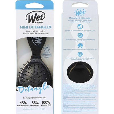Wet Brush Mini Detangler Четка за коса Black