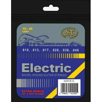 SX SZSTE1L Light Струни за електрическа китара (SZSTE1L)