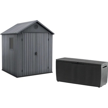 Keter Darwin 6 x 6 sivý