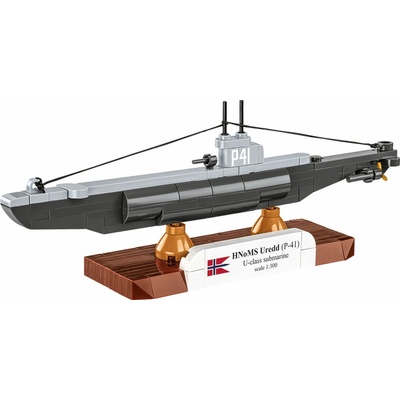 Cobi 4861 II WW HNoMS Uredd (P-41) U-class ponorka 1:300, 142 k