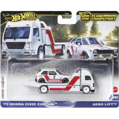 Mattel Hot Wheels Team Transport 73 Honda Civic Custom / Aero Lift JBM36