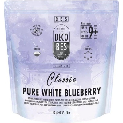 BES Decobes Pure White Blueberry 9+ Platinum 500 g