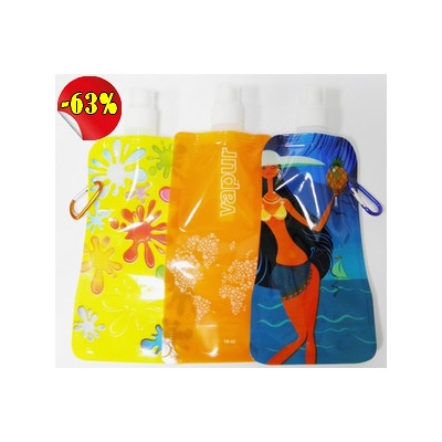 Vapur Skládacia a nerozbitná fľaša 480ml