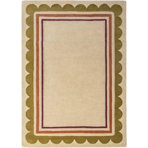 Flair Rugs Ръчно изработен вълнен килим в естествен цвят 160x230 cm Lois - Flair Rugs (503119382718)
