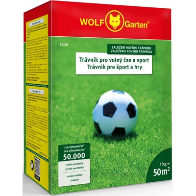 WOLF-Garten Trávnikové osivo SG 50 TRÁVNIK PRE ŠPORT A HRY