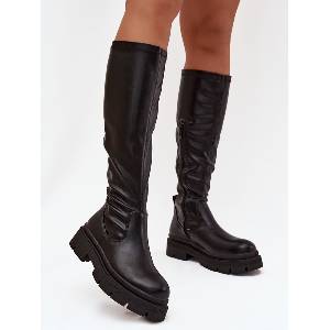 Step in style Дамски ботуши до коленете модел 217764 Step in style