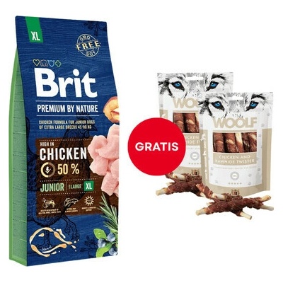 Brit Premium by Nature Junior Extra Large 15 kg
