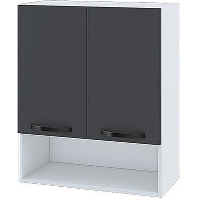 ИРИМ Горен кухненски шкаф Сити БФ-Карбон мат-11-7 60 см